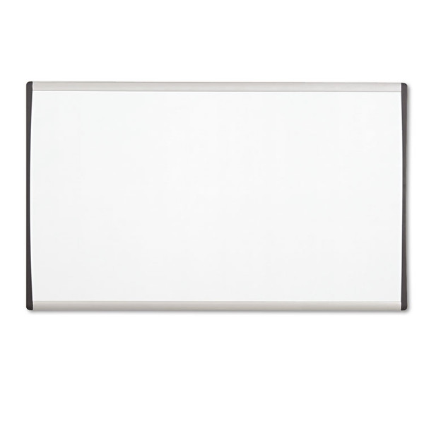 Magnetic Dry-Erase Board, Steel, 18 x 30, White Surface, Silver Aluminum Frame [SKU: QRTARC3018]