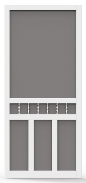 SCREEN TIGHT WACC36HD Screen Door, 36 in W, 80 in H, White [SKU: ORG7949902]