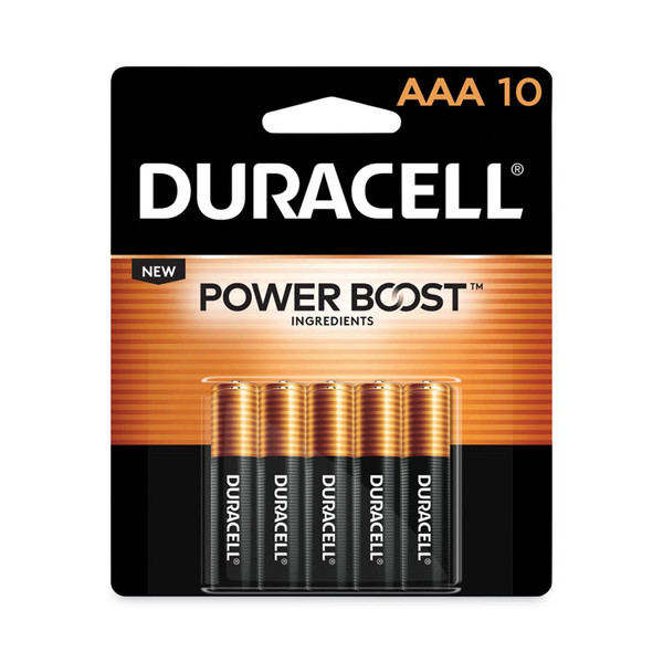 Power Boost CopperTop Alkaline AAA Batteries, 10/Pack [SKU: DURMN2400B10Z]