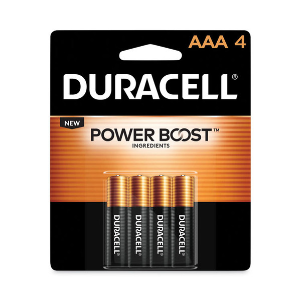 Power Boost CopperTop Alkaline AAA Batteries, 4/Pack [SKU: DURMN2400B4Z]