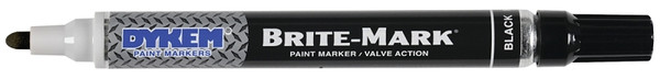 Dykem 84002 Permanent Paint Marker, Black [SKU: ORG9464884]