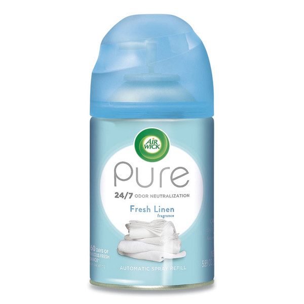 Freshmatic Ultra Spray Refill, Fresh Linen, Aerosol, 5.89 oz Aerosol Spray, 6/Carton [SKU: RAC82314CT]