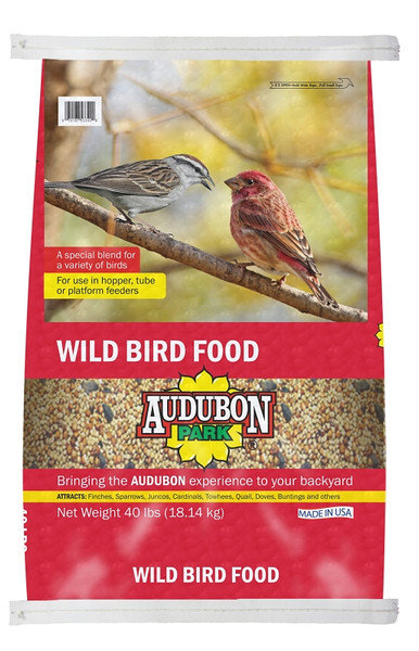 Audubon Park 10179 Wild Bird Food, 40 lb [SKU: ORG9132044]