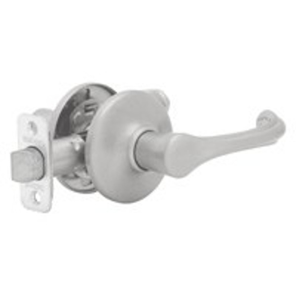 Kwikset 200DNL15RCLRCSBX Passage Lever, Satin Nickel [SKU: ORG4282745]