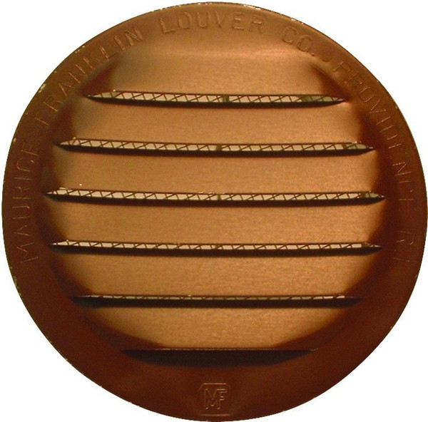 Maurice Franklin RLB-100 2.5 Screen Louver, 2.907 W, Aluminum, Brown [SKU: ORG1402999]