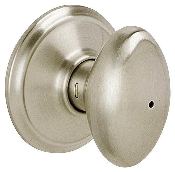 Schlage Siena Series F40VSIE619 Privacy Lever, Brass, Satin Nickel [SKU: ORG2413581]