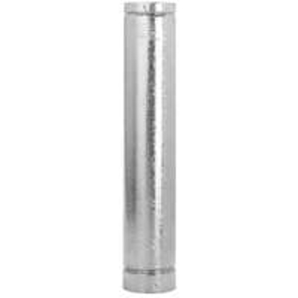SELKIRK 6RV-5 Type B Gas Vent Pipe, 6 in OD, 5 ft L, Galvanized Steel [SKU: ORG3421641]