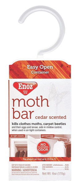Enoz 495.6T Moth Bar, Cedar, White [SKU: ORG5369715]
