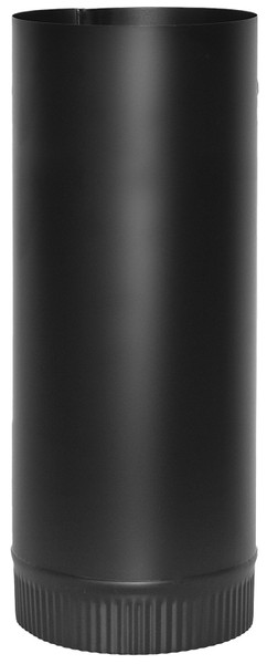 Imperial BM0104 Stove Pipe, 8 in Dia, 12 in L, Steel, Black [SKU: ORG8365496]