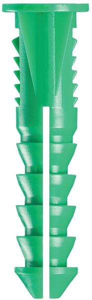 COBRA ANCHORS 197R Screw Anchor, #12-14 Thread, 1-1/2 in L, Polyethylene, 200 lb [SKU: ORG0453647]