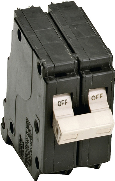 Cutler-Hammer CHF220 Circuit Breaker with Flag, Mini, Type CHF, 20 A, 2 -Pole, 120/240 V, Instantaneous Trip [SKU: ORG6066419]