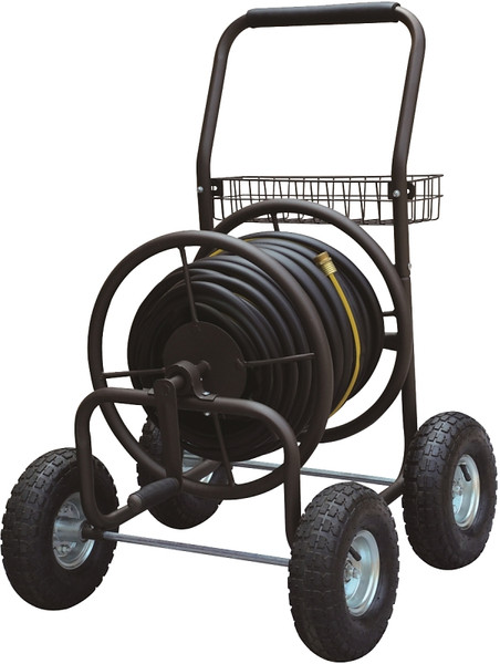 Landscapers Select TC4719A Hose Reel Cart, 250 ft L Hose, 250 ft Hose, Manual Crank Winding, Steel [SKU: ORG8952038]