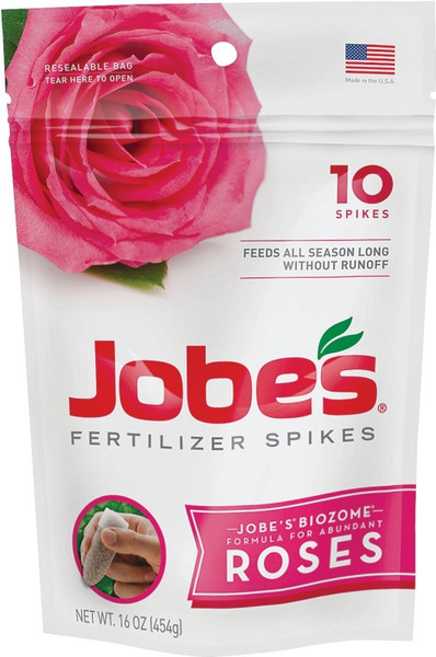 Jobes 04102 Fertilizer Spike Pouch, Spike, Gray/Light Brown, Slight Ammonia Pouch [SKU: ORG0971473]