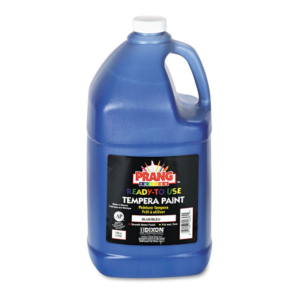 Ready-to-Use Tempera Paint, Blue, 1 gal Bottle [SKU: DIX22805]