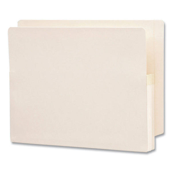 Manila End Tab File Pockets, 1.75" Expansion, Letter Size, Manila, 25/Box [SKU: SMD75114]