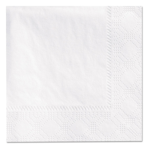 Beverage Napkins, 2-Ply, 9 1/2 x 9 1/2, White, 3000/Carton [SKU: HFM180330]