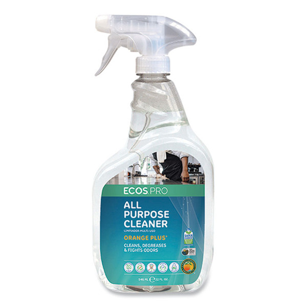 Orange Plus All-Purpose Cleaner and Degreaser, Citrus Scent, 32 oz Spray Bottle [SKU: EOPPL97066]