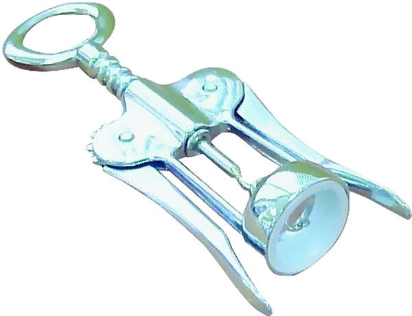 NORPRO FG2 Cork Puller, 7 in L, 2 in W, 1-1/4 in H, Steel, Chrome [SKU: ORG0098566]