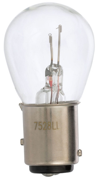 EIKO 7528LL-BPP Automotive Miniature Bulb, 12 V, 21/5 W, Incandescent Lamp, Clear Light [SKU: ORG8208506]