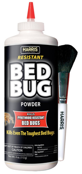 HARRIS BLKBB-P4 Bedbug Silica Powder, Powder, 4 oz [SKU: ORG0841395]