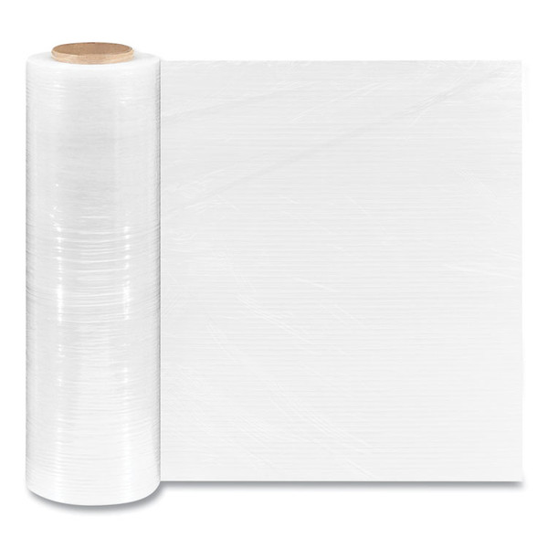 Extended Core Blown Stretch Wrap, 18" x 1,500 ft, 79-Gauge, Clear, 4/Carton [SKU: CWZ687958]