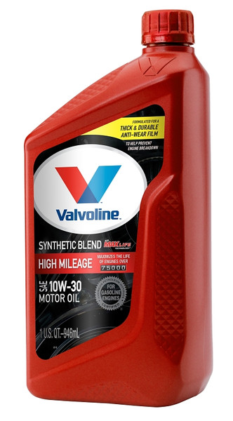 VALVOLINE 797976 Synthetic Blend Motor Oil, 10W-30, 1 qt Bottle [SKU: ORG4001269]