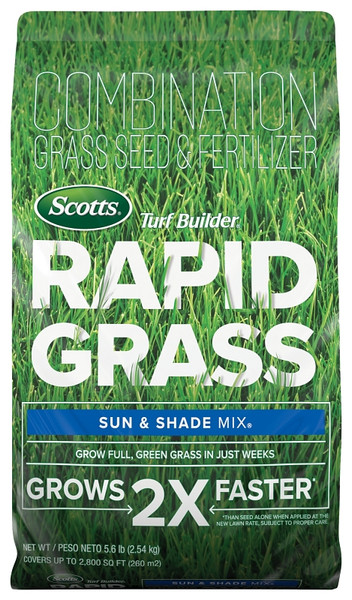 Scotts Turf Builder 18216 Rapid Grass Seed Mix, 16 lb Bag [SKU: ORG5534821]