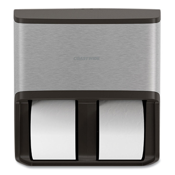 J-Series Quad Bath Tissue Dispenser, 13.52 x 7.51 x 14.66, Black Metallic [SKU: CWZ24405513]