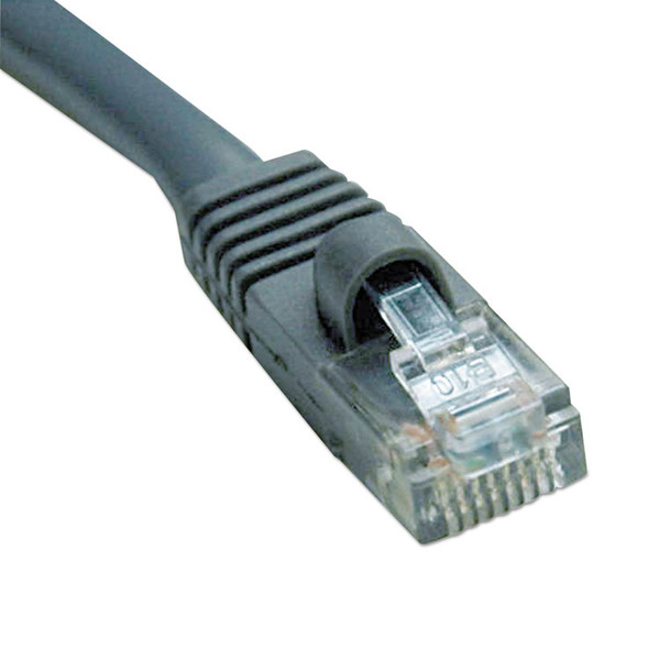 CAT5e 350 MHz Molded Patch Cable, 100 ft, Gray [SKU: TRPN002100GY]