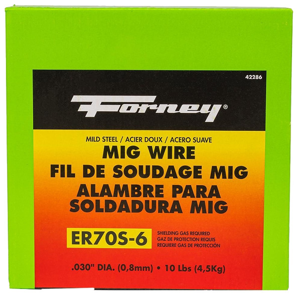 Forney 42286 MIG Welding Wire, 0.03 in Dia, Mild Steel [SKU: ORG8909814]