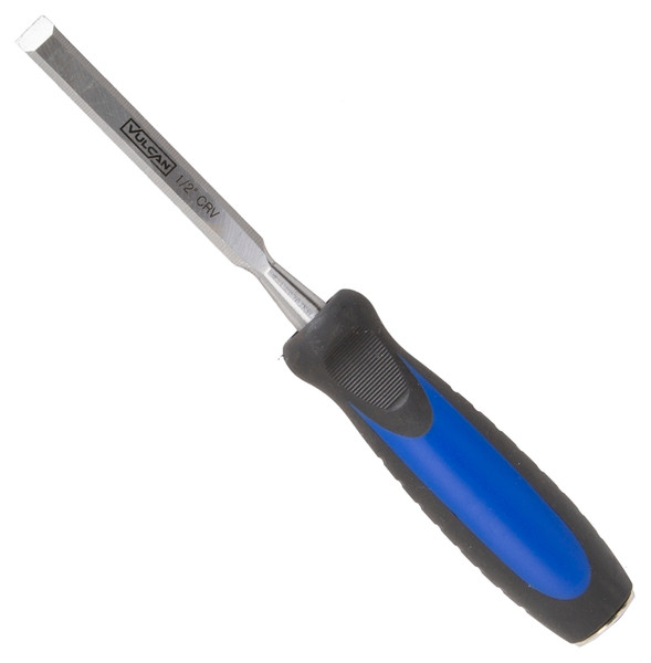 Vulcan JL-CH2 Chisel, 1/2 in Tip, 9-7/8 in OAL, CRV Blade, Ergonomic Grip Handle [SKU: ORG5457551]