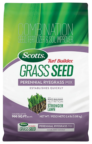 Scotts Turf Builder 18038 Grass Seed, 2.4 lb Bag [SKU: ORG5534961]