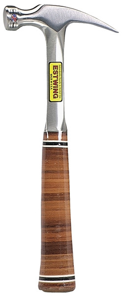 Estwing E20S Nail Hammer, 20 oz Head, Rip Claw, Smooth Head, Steel Head, 13-1/2 in OAL [SKU: ORG6440002]