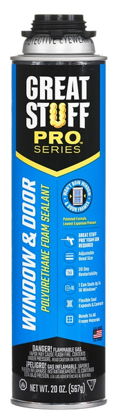 Dow 187273 Foam Sealant, Yellow, 20 oz Can [SKU: ORG5579354]