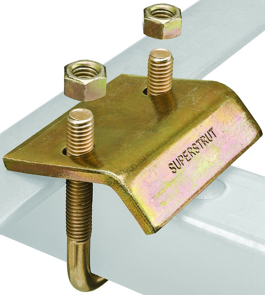 SuperStrut ZU501-10 Beam Clamp, Steel, Gold, Galvanized [SKU: ORG4861423]