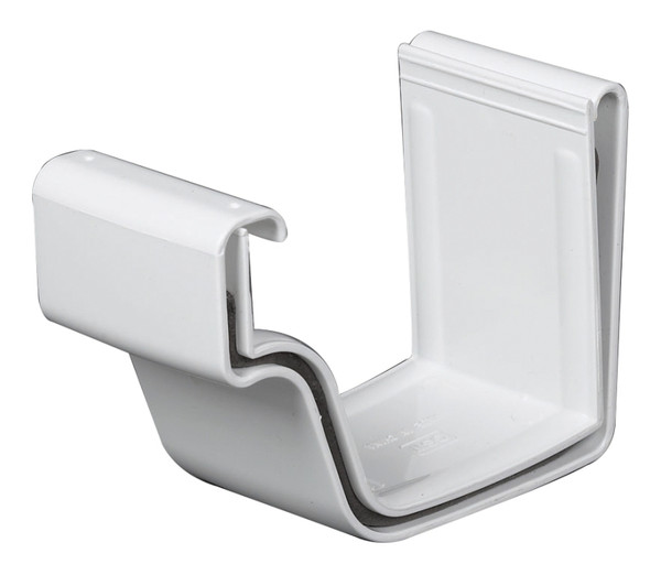 Euramax M0608 Roofing Fabric, 5 in Gutter, Vinyl, White [SKU: ORG7388754]