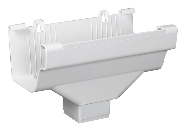 Euramax M0506-6 Spike and Ferrule, Vinyl, White [SKU: ORG7388762]