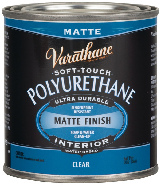 VARATHANE 262075 Polyurethane, Liquid, Clear, 0.5 pt, Can [SKU: ORG7131139]