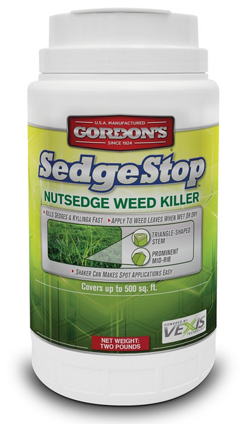 Gordon's Sedge Stop 8423152 Nutsedge Weed Killer, Granular, 2 lb Shaker Can [SKU: ORG7348808]