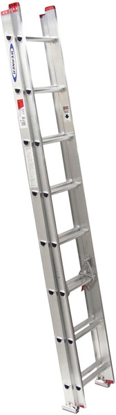WERNER D1116-2 Extension Ladder, 15 ft H Reach, 200 lb, Aluminum [SKU: ORG6298947]