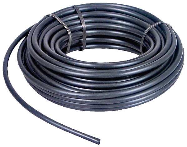 Rain Bird T22-50S Blank Tubing, 0.165 in ID, 50 ft L, Plastic, Black [SKU: ORG0173054]