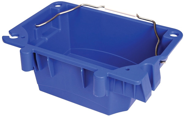 WERNER AC52-UB Utility Bucket, Lock-in, Stepladder, Plastic/Polymer, Blue [SKU: ORG3043296]