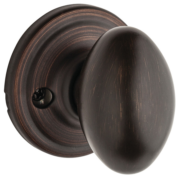Kwikset 720L-11P-2-1/4 Door Knob, Venetian Bronze, 1-3/8 to 1-3/4 in Thick Door, 2-1/4 in Strike [SKU: ORG9010521]
