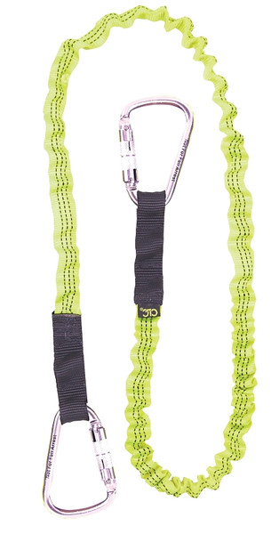 CLC GEAR LINK 1035 Structure Lanyard, 58 to 78 in L, 15 lb Working Load, Carabiner End Fitting [SKU: ORG4646931]