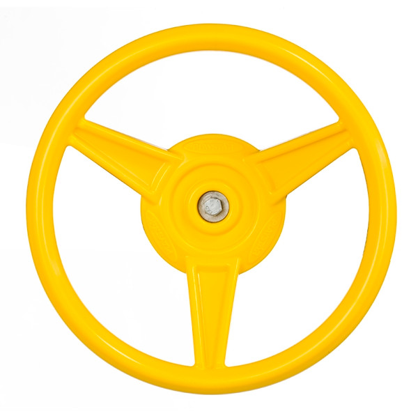 PLAYSTAR PS 7840 Steering Wheel, HDPE, Yellow [SKU: ORG1274513]
