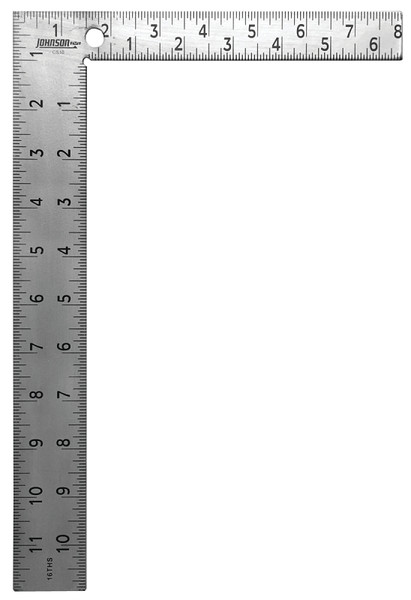 Johnson Easy-Read Series CS10 Carpenter's Square, Steel [SKU: ORG7117849]