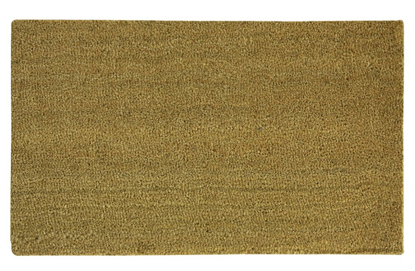 Fanmats 58772 Blank Door Mat, 36 in L, 24 in W, Natural Coir Surface, Tan [SKU: ORG5790159]