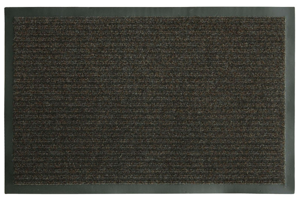 Fanmats 58806 Boot/Shoe Scraper Mat, 36 in L, 24 in W, Parquet Pattern, Olefin Surface, Brown [SKU: ORG5790142]