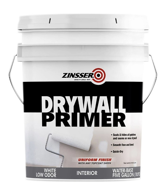 ZINSSER 01500 Primer, White, 5 gal [SKU: ORG9827221]