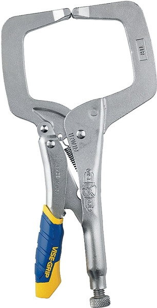 IRWIN 19T C-Clamp, 2500 lb Clamping, 3-3/8 in Max Opening Size, 2-5/8 in D Throat, Steel Body [SKU: ORG2798551]